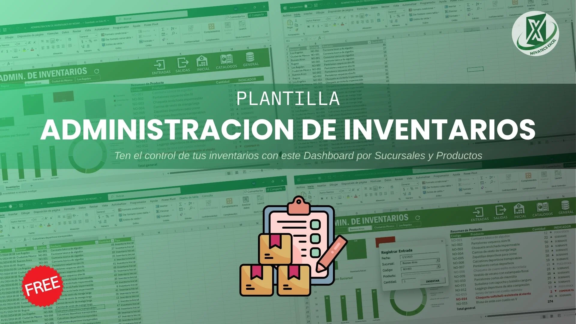 Plantilla Administración de Inventarios