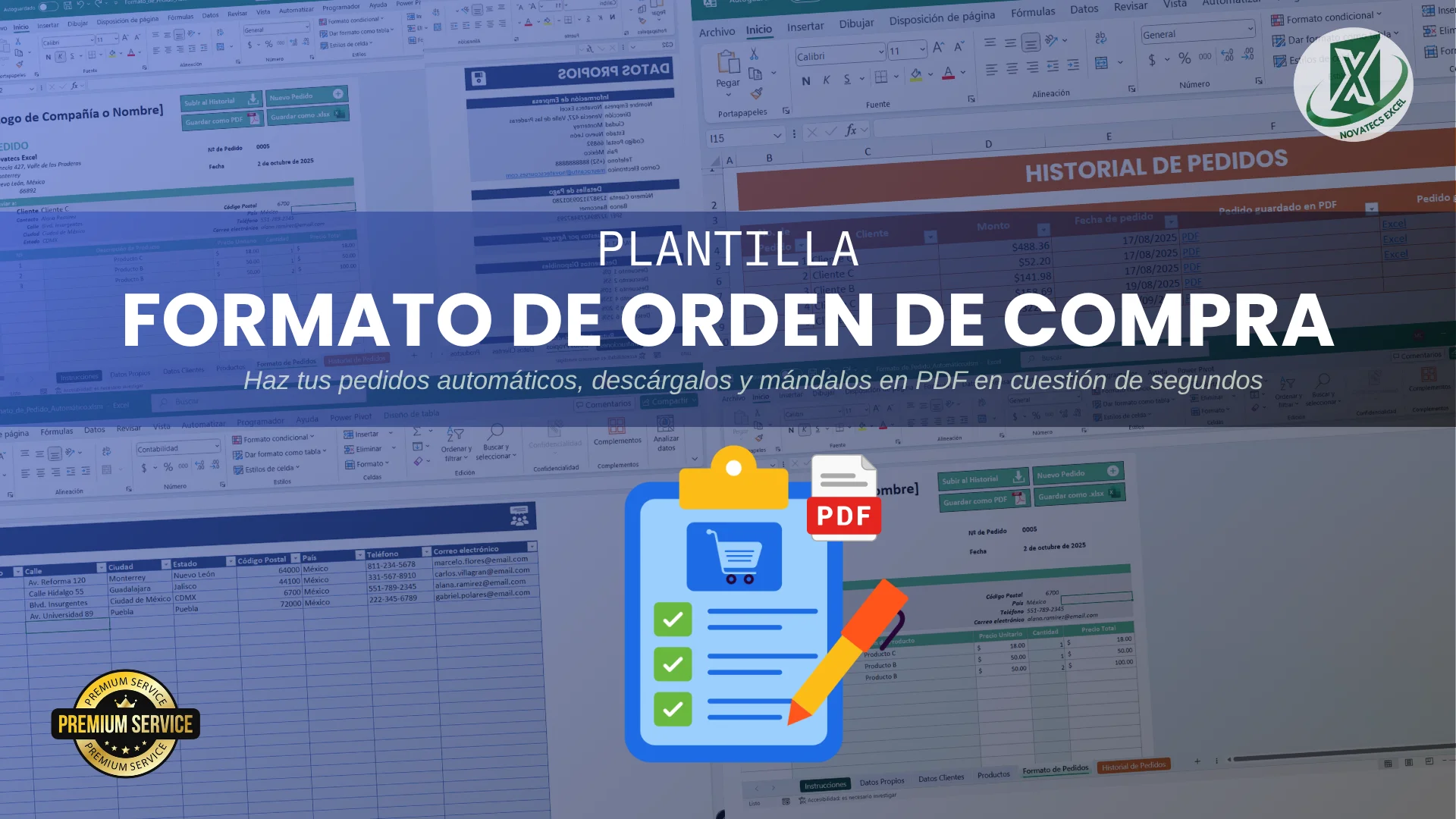 Formato de Pedido / Orden de Compra Automático